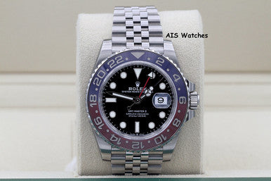 BNIB Rolex GMT Master II 126710BLRO Red Blue Pepsi / Jubilee Box & Papers
