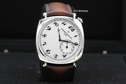 Vacheron Constantin Historiques American 1921 18K WG 82035/000G-B735 Silver B&P