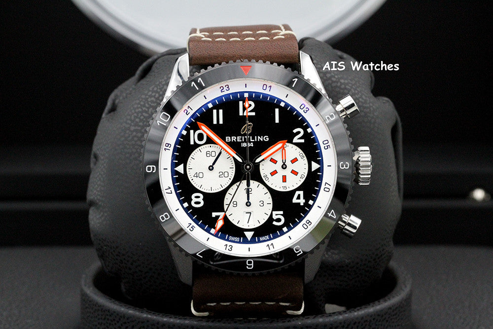 Breitling Super AVI B04 YB04451A1B1X1 Chronograph GMT 46 Mosquito Box & Papers