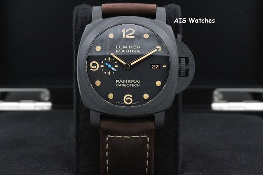 Panerai PAM 661 Luminor 1950 44 3 Days Carbotech Box & Paper