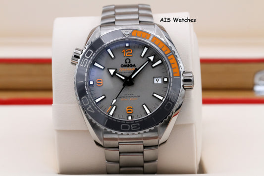 Omega Seamaster Planet Ocean 215.90.44.21.99.001 43MM Titanium Grey Dial BP