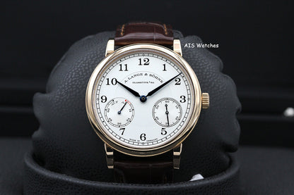 A. Lange & Sohne 1815 Up Down 234.032 18K Rose Gold 39MM Box & Papers