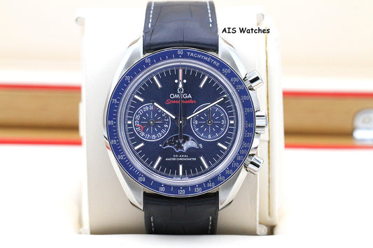 Omega Speedmaster 304.33.44.52.03.001 Chronograph MoonPhase Blue Dial BP