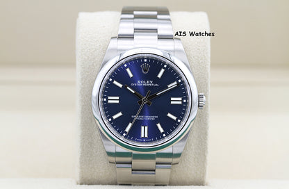 Rolex 124300 Oyster Perpetual 41 MM Blue Dial 2023 Box & Papers