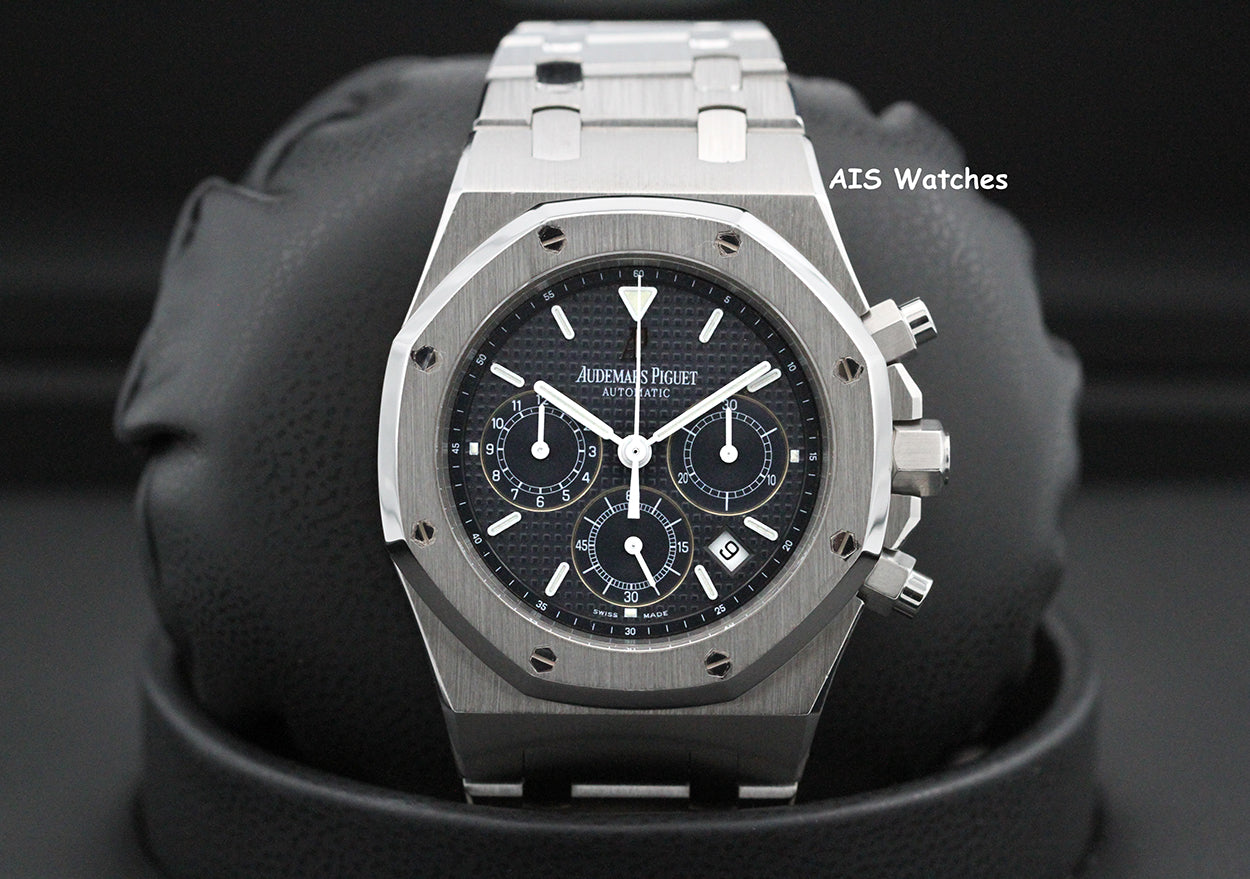 Audemars Piguet 25860ST.00.1110ST.01 Royal Oak Chronograph Blue Dial AP Archived Papers