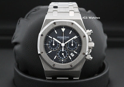 Audemars Piguet 25860ST.00.1110ST.01 Royal Oak Chronograph Blue Dial AP Archived Papers