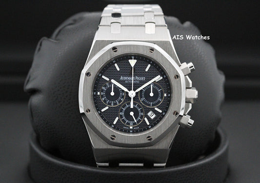 Audemars Piguet 25860ST.00.1110ST.01 Royal Oak Chronograph Blue Dial AP Archived Papers