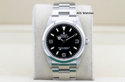 Rolex Explorer 114270 F Serial 36 MM with Papers