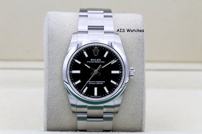 Rolex 124200 Oyster Perpetual 34 MM Black Dial 2021 Box & Papers