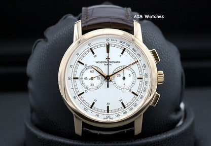 Vacheron Constantin Traditionnelle Chronograph 42MM Silver Dial 47192/000R-9352 B&P