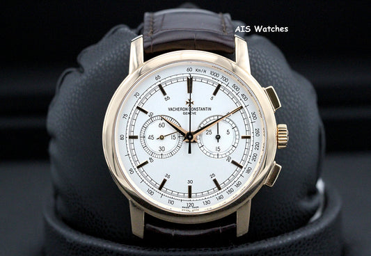Vacheron Constantin Traditionnelle Chronograph 42MM Silver Dial 47192/000R-9352 B&P