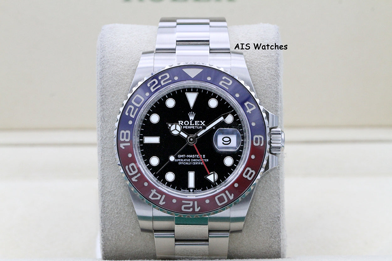 Rolex GMT Master II 126710BLRO Red Blue Pepsi Oyster 2022 Box & Papers