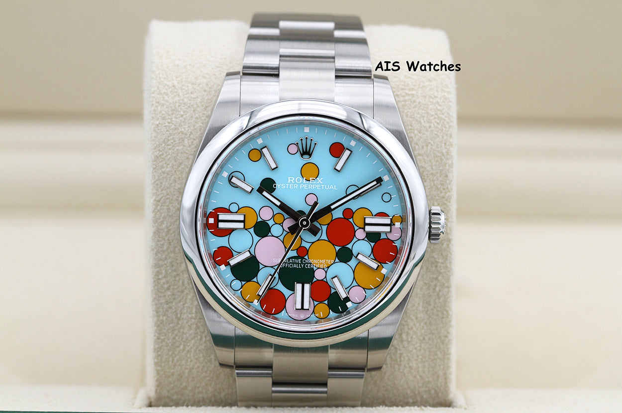 Rolex 124300 Oyster Perpetual 41 MM Celebration Dial 2024 Box & Papers