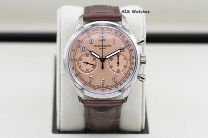 BNIB Patek Philippe Chronograph 5172G White Gold Salmon Dial Box & Papers