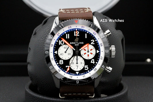 Breitling Super AVI B04 YB04451A1B1X1 Chronograph GMT 46 Mosquito Box & Papers