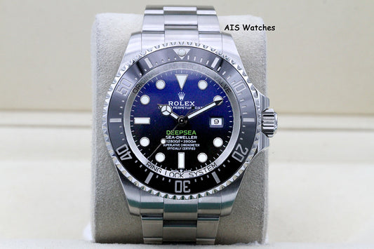 Rolex 126660 Deep Sea SeaDweller James Cameron DBlue 2021 Box & Papers