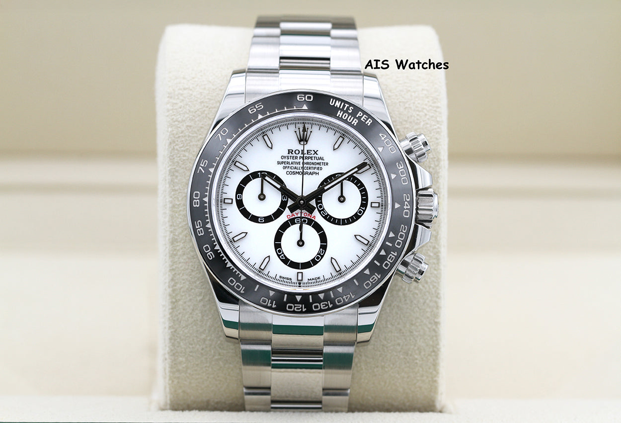 Rolex Cosmograph Ceramic Daytona 126500 White Dial 2025 Box & Papers
