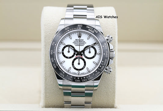 Rolex Cosmograph Ceramic Daytona 126500 White Dial 2025 Box & Papers