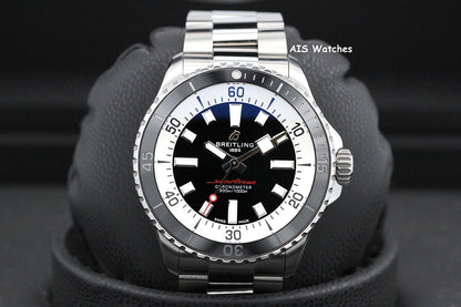 Breitling SuperOcean A17375211B1A1 Automatic Black Dial 42MM Box & Papers