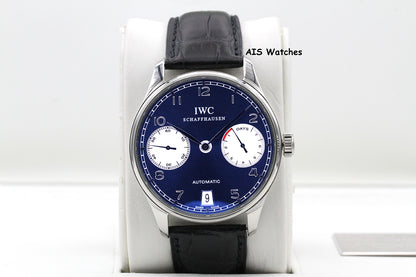 IWC Schaffhausen Portuguese 42.3MM Automatic 7 Day Laureus Edition IW500112 B&P