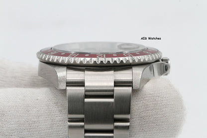 Rolex GMT Master II 16710 3186 Z Serial Pepsi / Black Insert Box & Papers