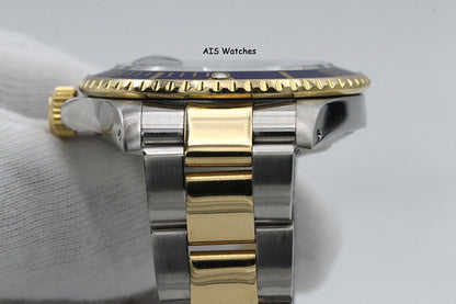 Rolex Submariner 16613 P Serial Blue Dial Box & Papers