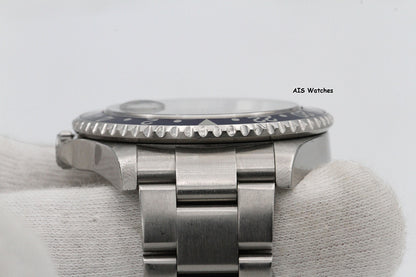 Rolex GMT Master II 16710 3186 Z Serial Pepsi / Black Insert Box & Papers
