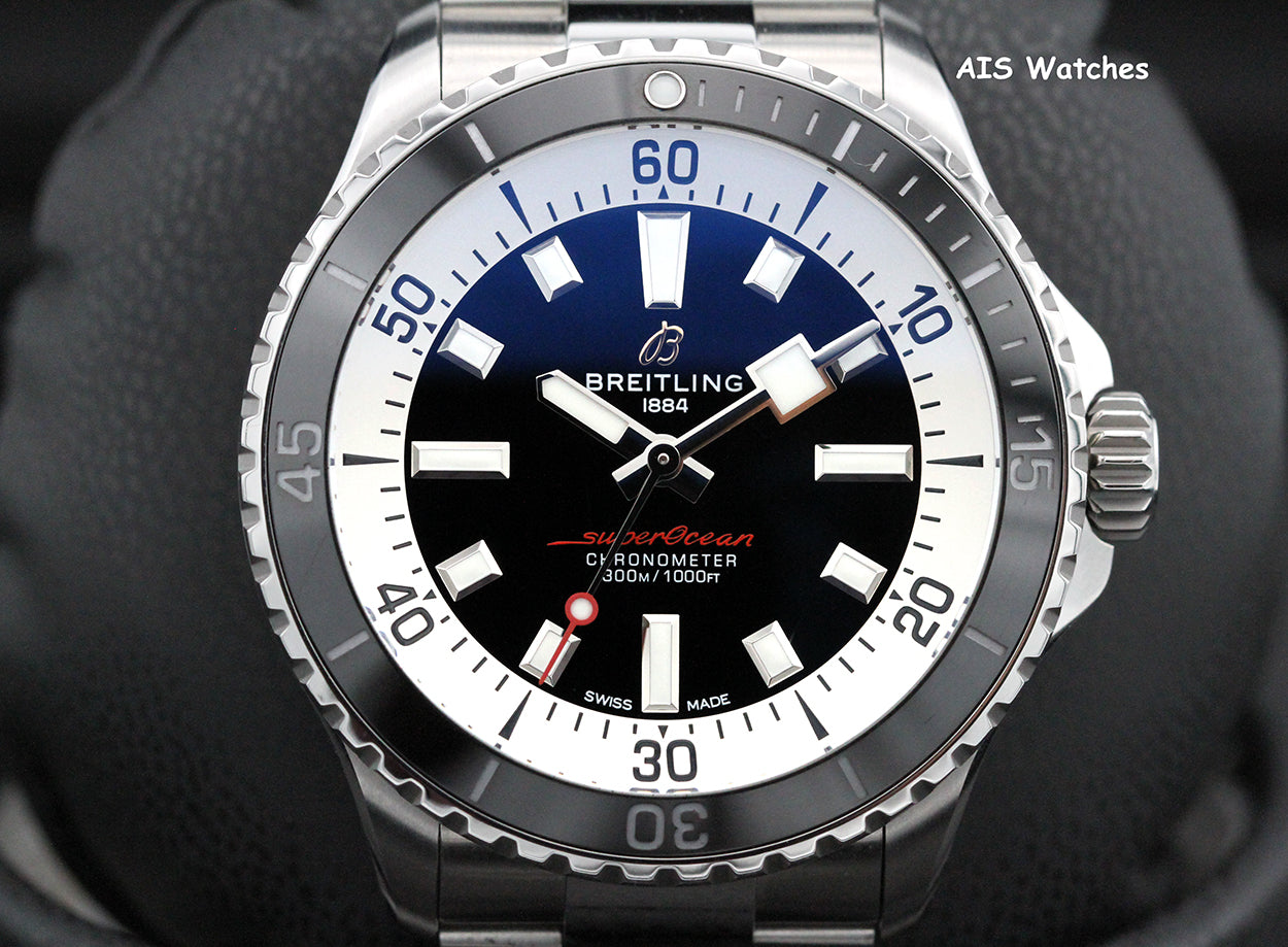 Breitling SuperOcean A17375211B1A1 Automatic Black Dial 42MM Box & Papers