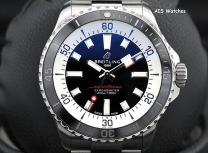 Breitling SuperOcean A17375211B1A1 Automatic Black Dial 42MM Box & Papers