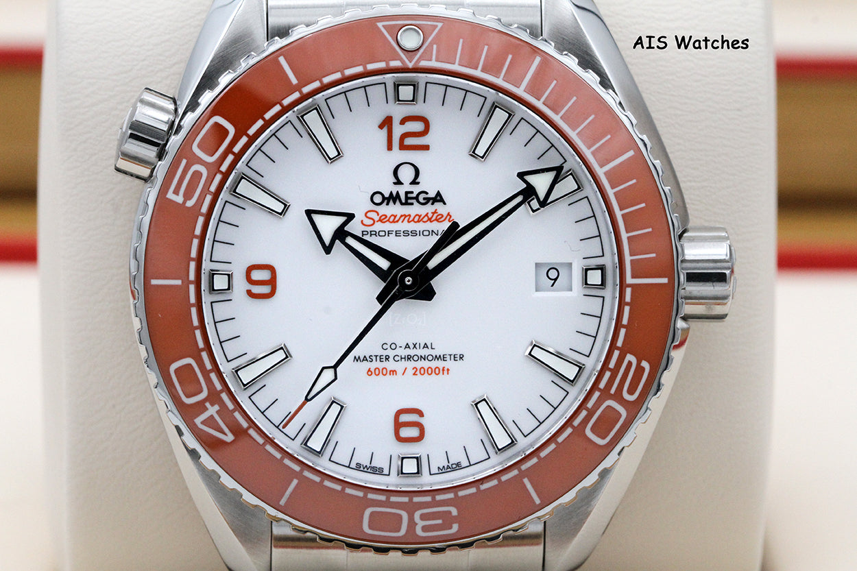 Omega Seamaster Planet Ocean 600M 215.30.44.21.04.001 43MM Orange Bezel 2020 BP