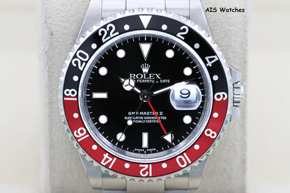 Rolex GMT Master II 16710 A Serial Coke Insert