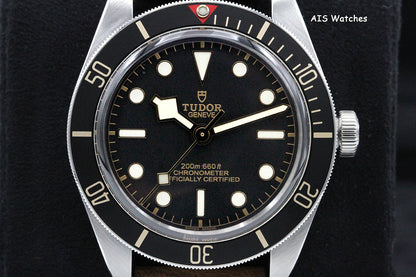 Tudor 79030N Black Bay Fifty-Eight 58 Black Dial 39MM Leather Strap BB58 B&P