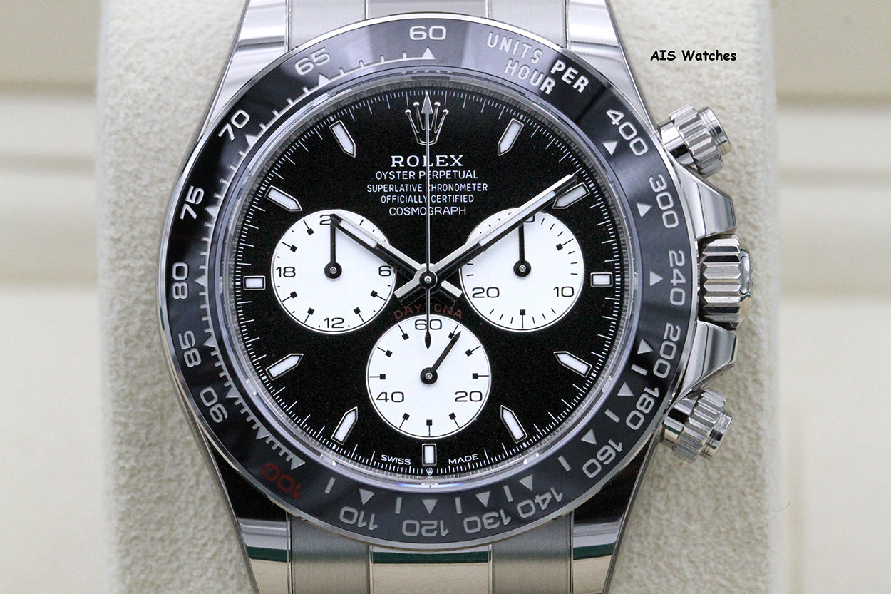 BNIB Rolex 126529LN Daytona Cosmograph 18K White Gold 100th Anniversary 24 Hours of Le Mans B&P
