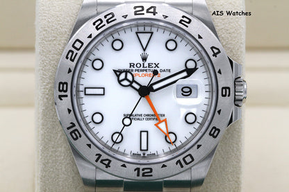 Rolex Polar Explorer II 226570 White Dial 42MM 2023 Box & Papers