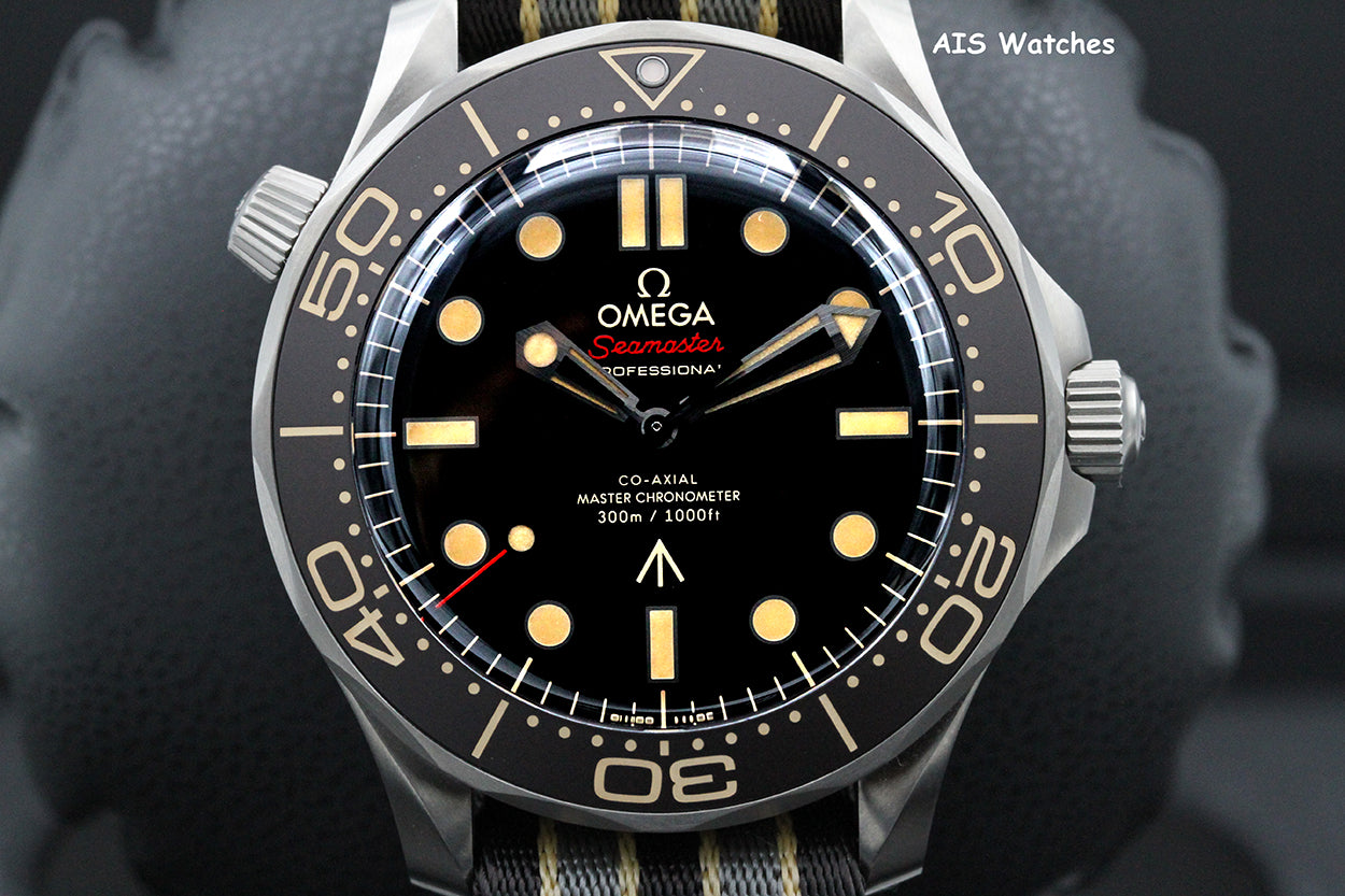 NOS Omega Seamster Diver 300M No Time to Die 007 James Bond 210.92.42.20.01.001