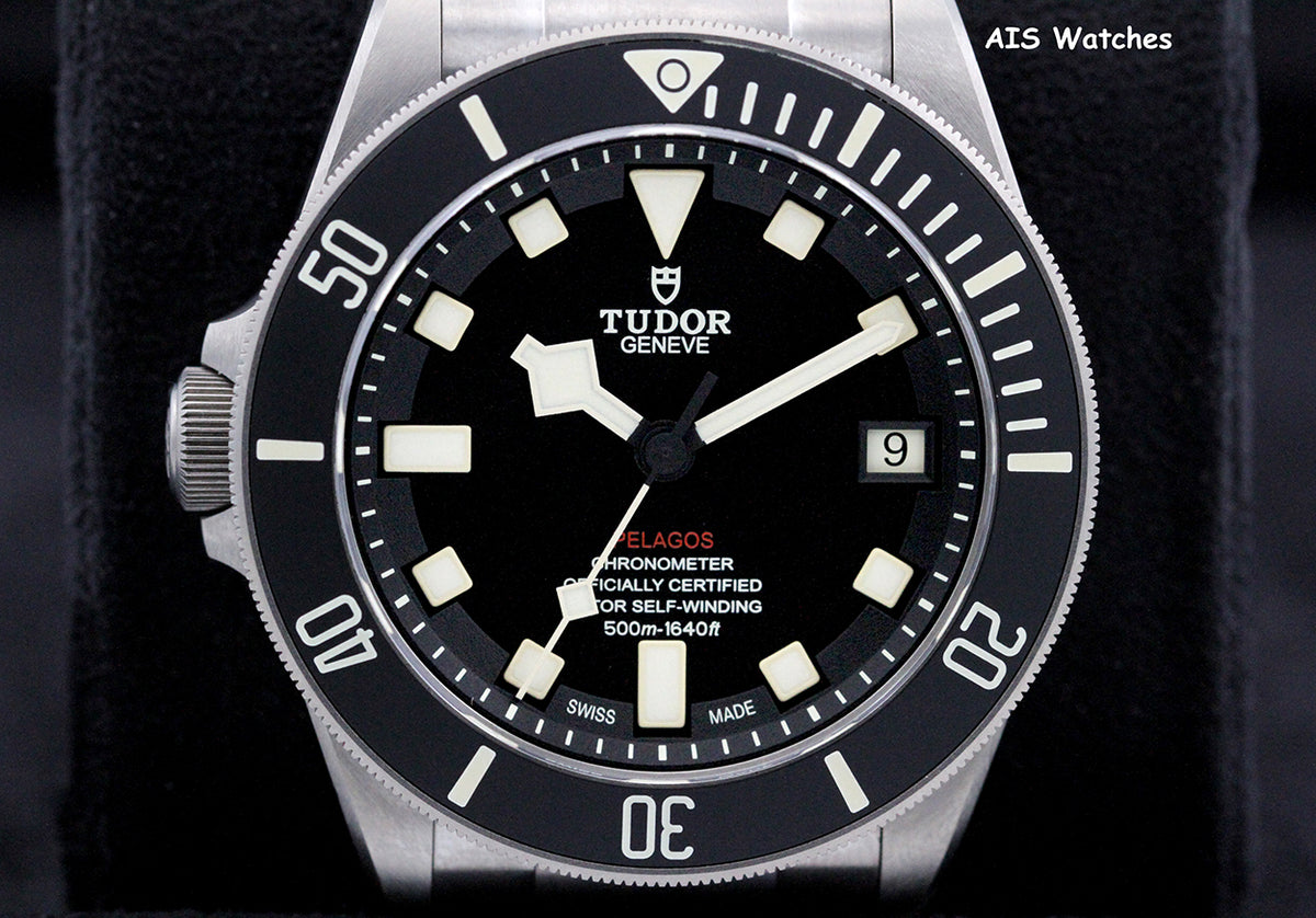 Tudor 25610TNL Pelagos Titanium LHD 42MM 2019 Black Dial Box & Paper