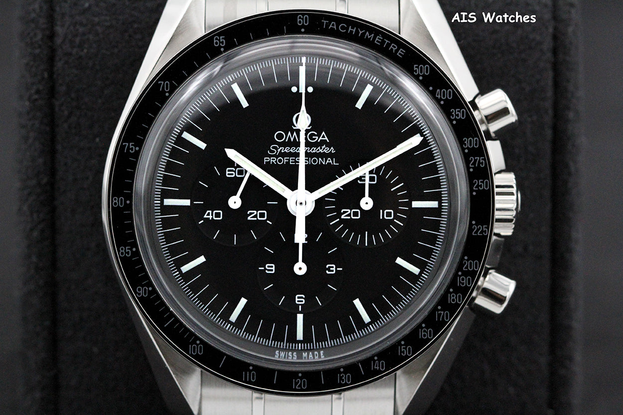 Omega SpeedMaster Moonwatch 311.30.42.30.01.005 Hesalite Crystal Box&Paper