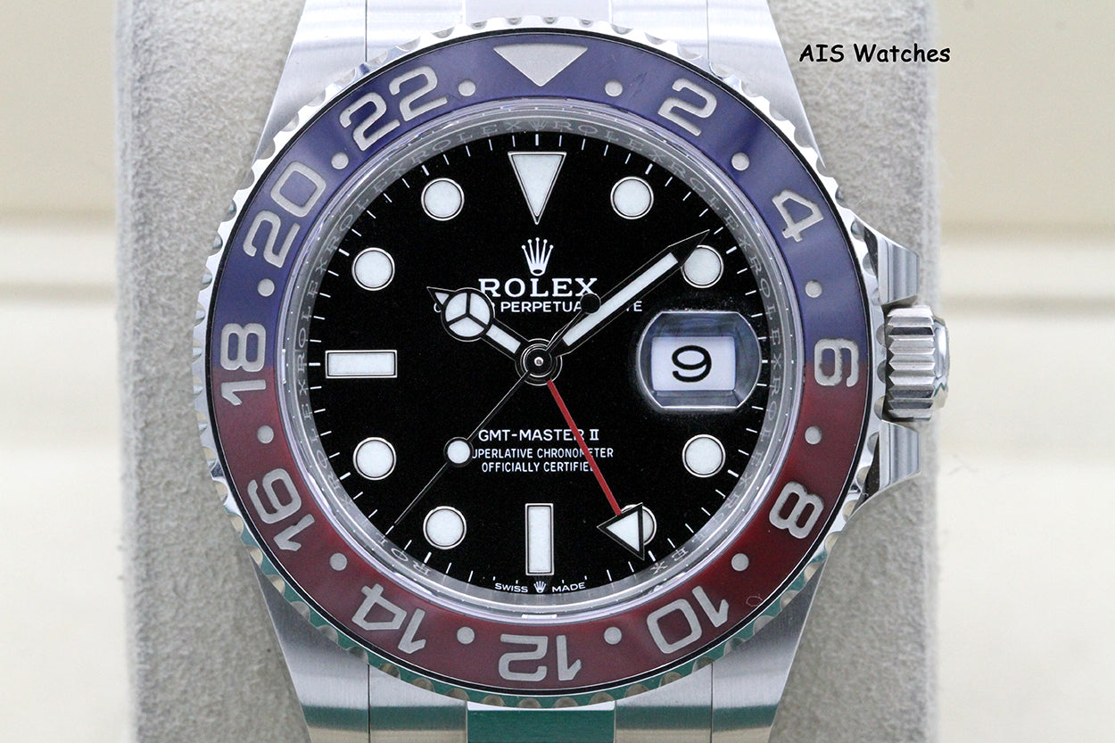 Rolex GMT Master II 126710BLRO Red Blue Pepsi Oyster 2022 Box & Papers