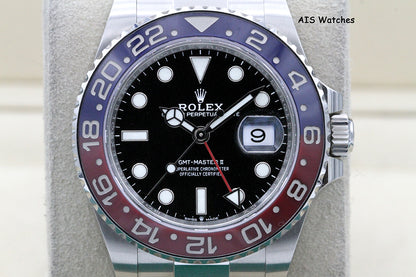 Rolex GMT Master II 126710BLRO Red Blue Pepsi Oyster 2022 Box & Papers