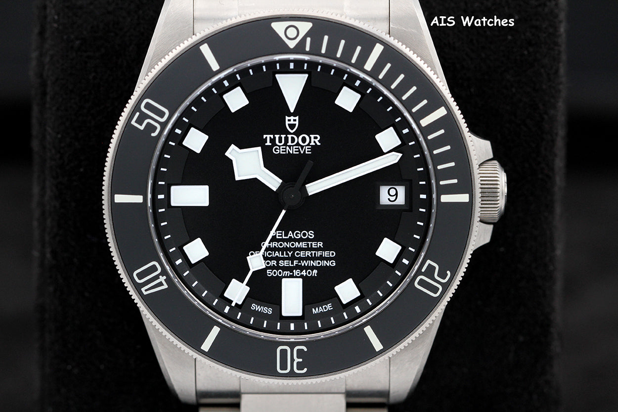 Tudor Pelagos 25600TN Black Dial Titanium Box & Papers