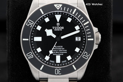 Tudor Pelagos 25600TN Black Dial Titanium Box & Papers