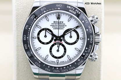Rolex Cosmograph Ceramic Daytona 126500 White Dial 2025 Box & Papers