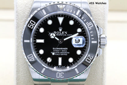 Rolex Submariner Ceramic Date 126610LN 41MM 2020 Box & Paper