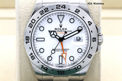 Rolex Explorer II 216570 Polar White Dial 42MM 2018 Box & Papers