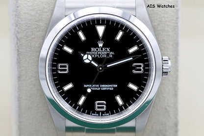 Rolex Explorer 114270 F Serial 36 MM with Papers