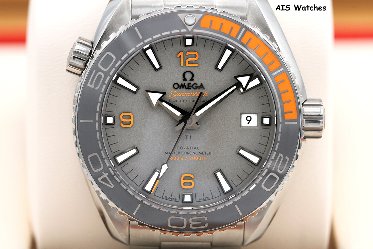 Omega Seamaster Planet Ocean 215.90.44.21.99.001 43MM Titanium Grey Dial BP