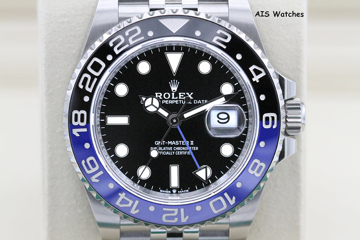 Rolex GMT Master II 126710BLNR Batman Jubilee Bracelet Ceramic Bezel 2026 Box & Papers