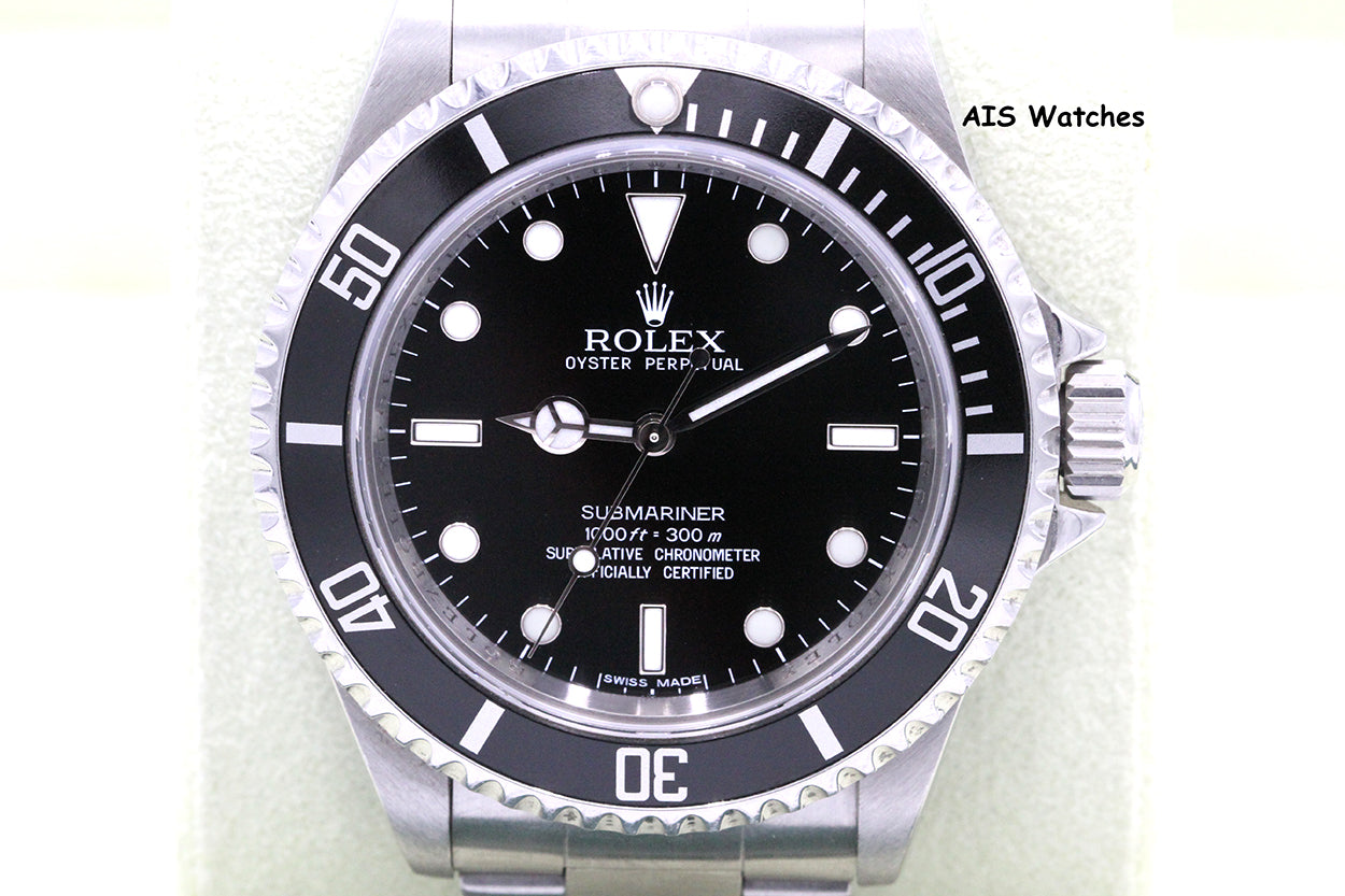 Rolex Submariner 14060 No Date M Serial Box & Papers