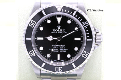 Rolex Submariner 14060 No Date M Serial Box & Papers