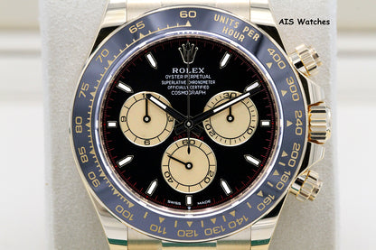 BNIB Rolex 126518LN Daytona Cosmograph 18K YG OysterFlex Paul Newman Dial B&P